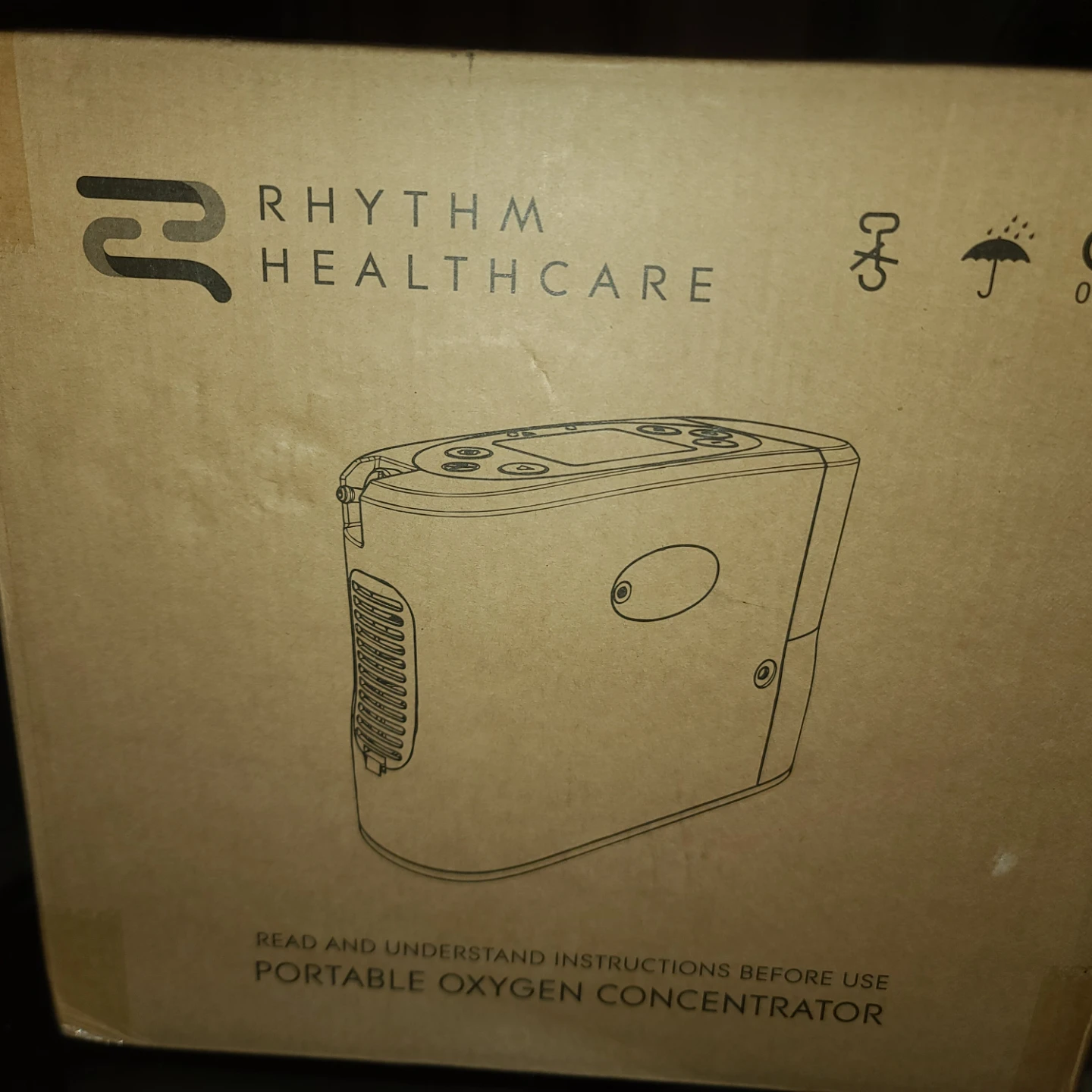 Rhythm Healthcare Portable Oxygen Concentrator