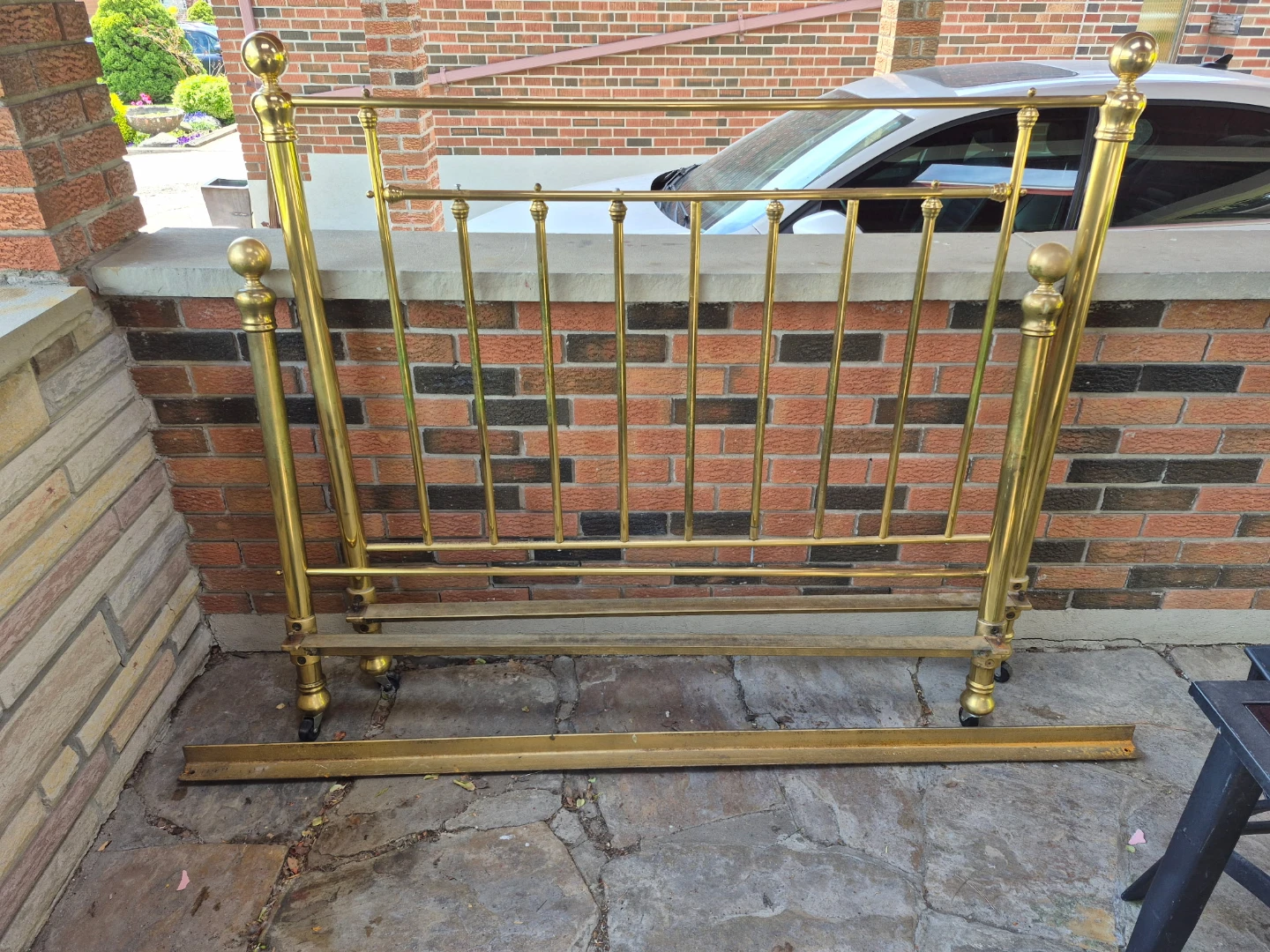 Brass Headboard Frame - photo 2