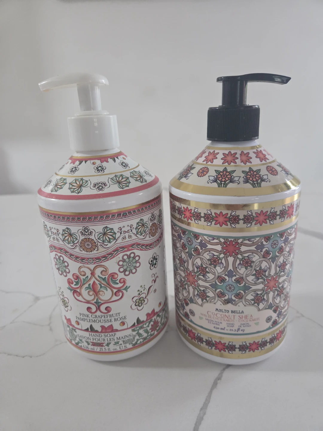 Molto Bella Hand Soap Lot - Pink Grapefruit & Coconut Shea