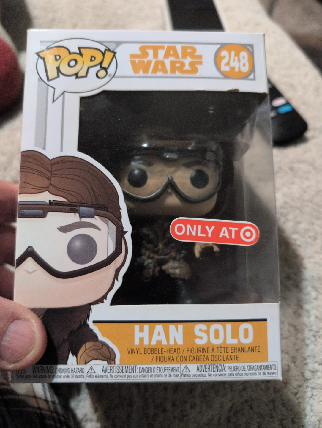 Funko Pop! Star Wars Han Solo #248 Vinyl Bobble-Head