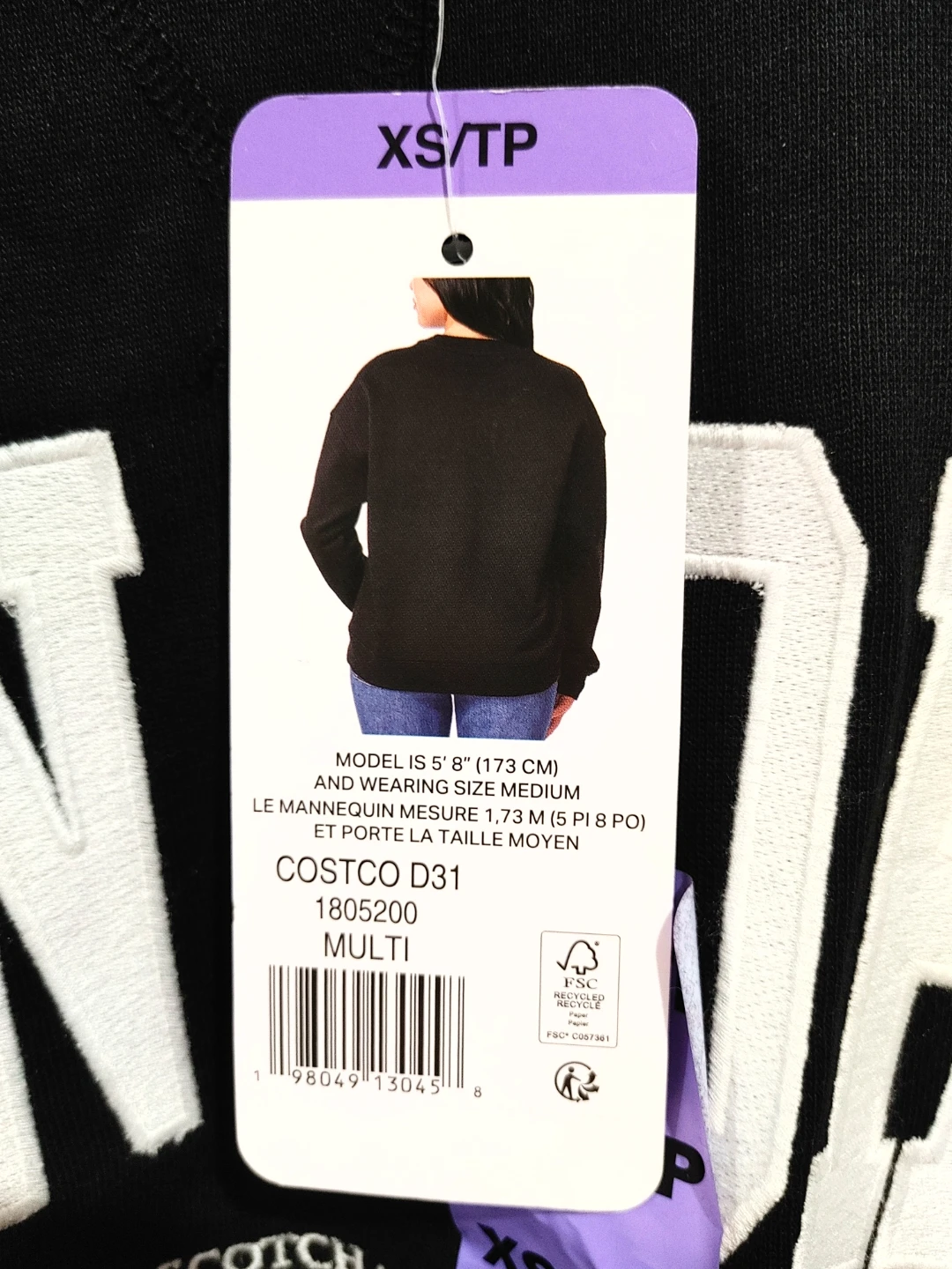 🧡BRAND NEW SCOTCH & SODA SWEATSHIRT WOMENS SIZE XS - photo 3