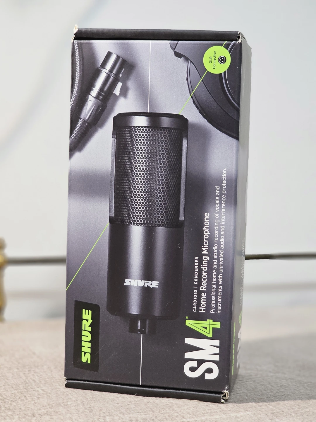 Shure SM4 Cardioid Condenser Home Recording Microphone
