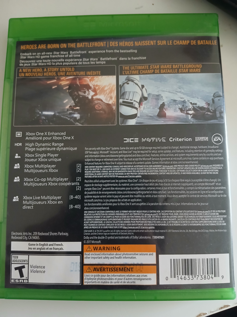 Star Wars: Battlefront II - Xbox One Game - photo 2