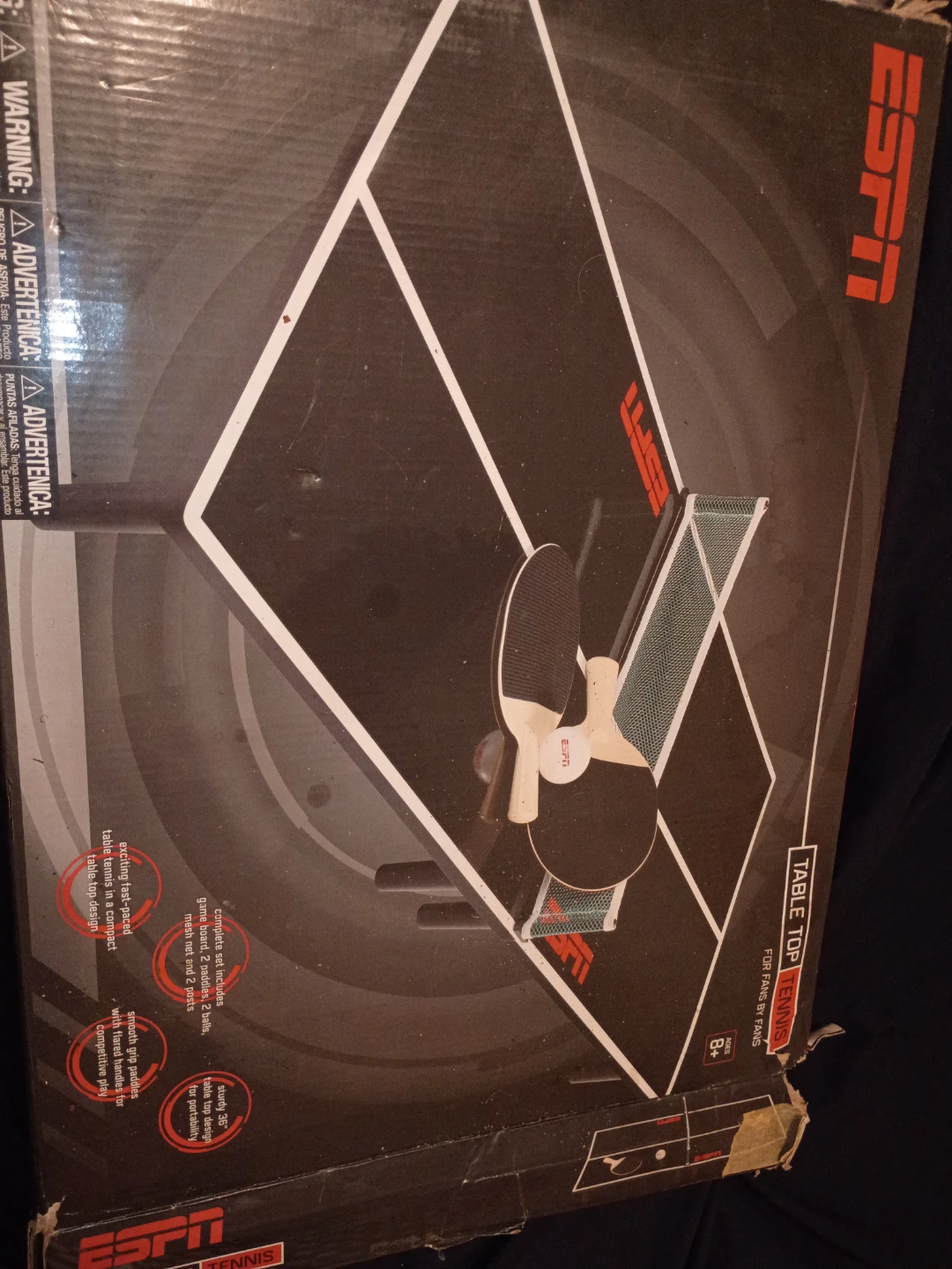 ESPN Table Top Tennis Game Set - photo 2