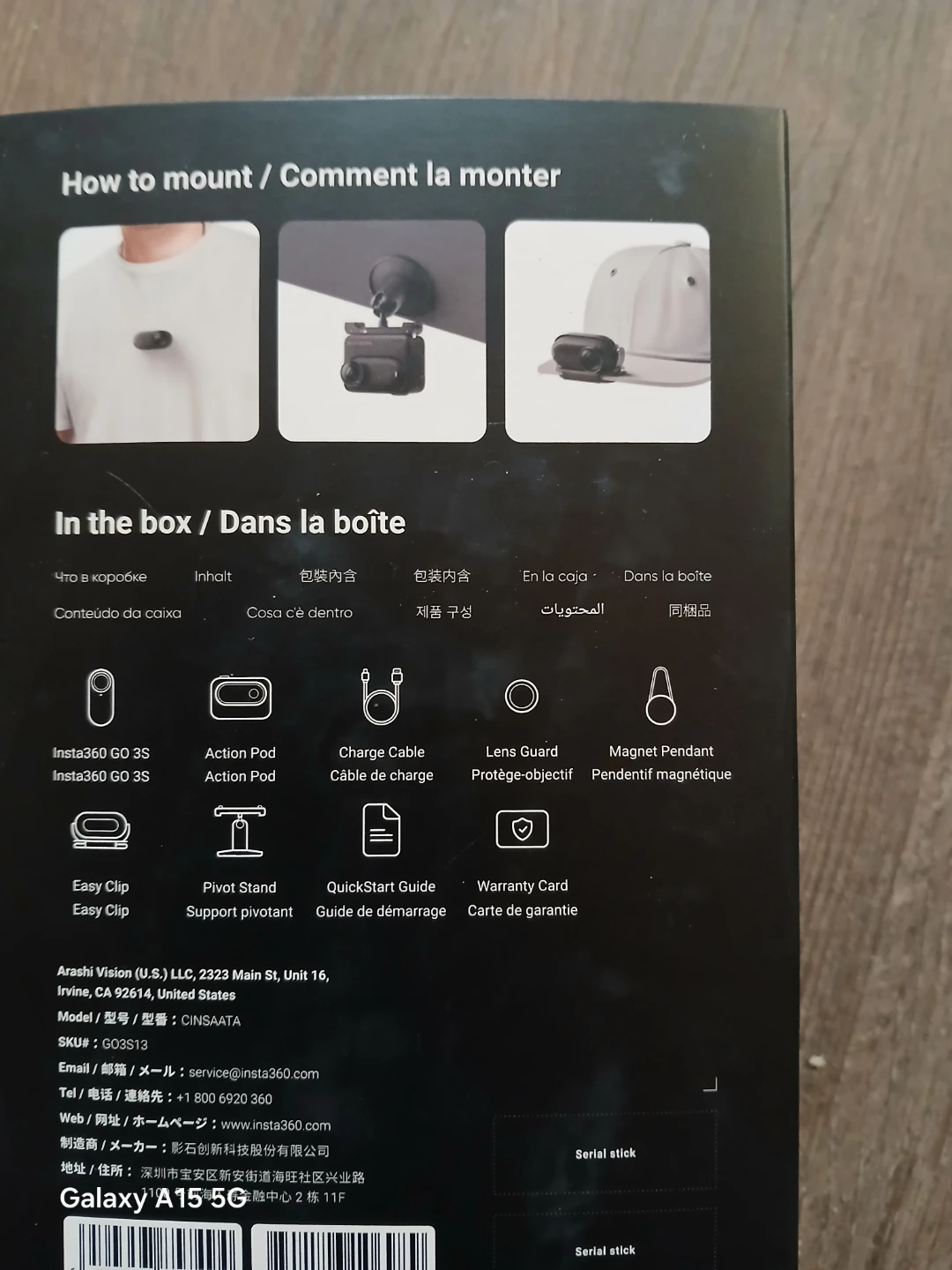 ⏩️ Insta360 GO 3 S Action Camera - photo 5