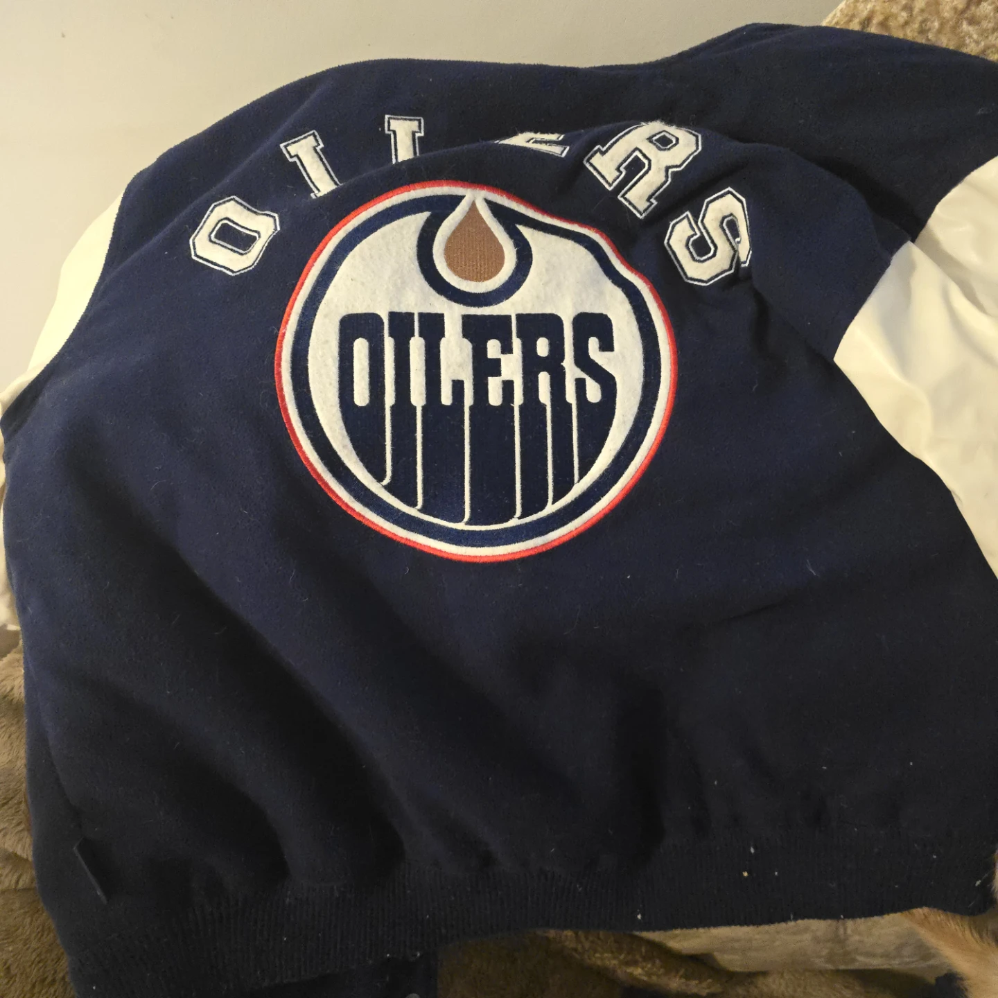 Edmonton Oilers Bomber Jacket - photo 2