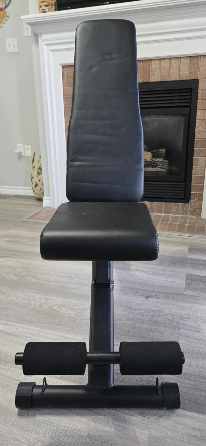Black Adjustable Weight Bench - photo 3