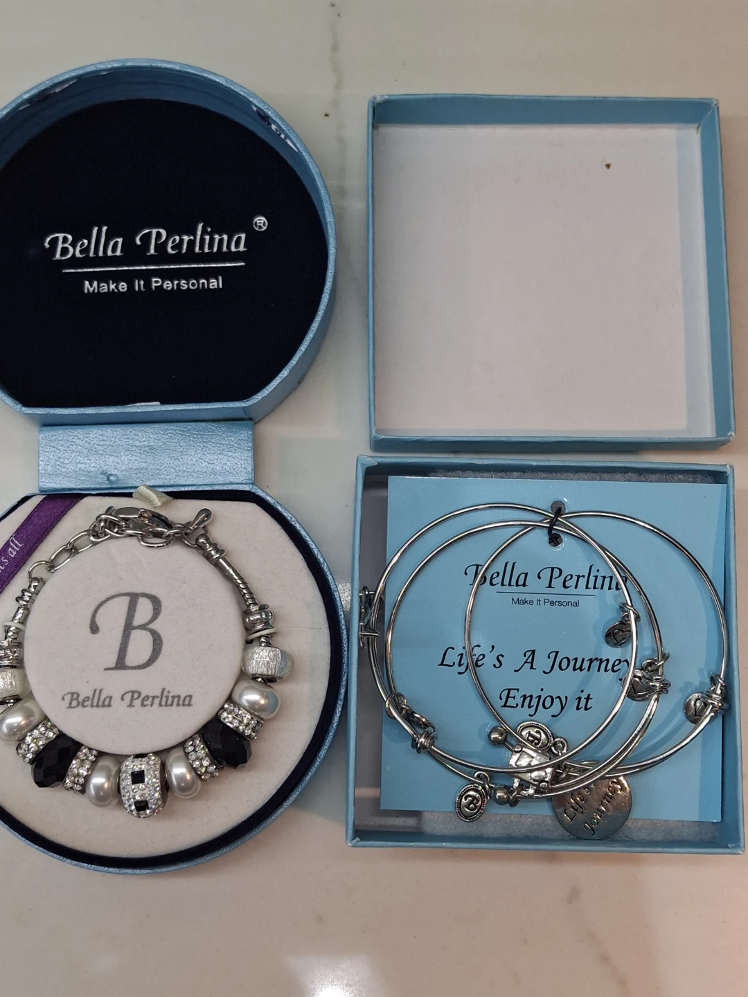 Bella Perlina Charm Bracelets