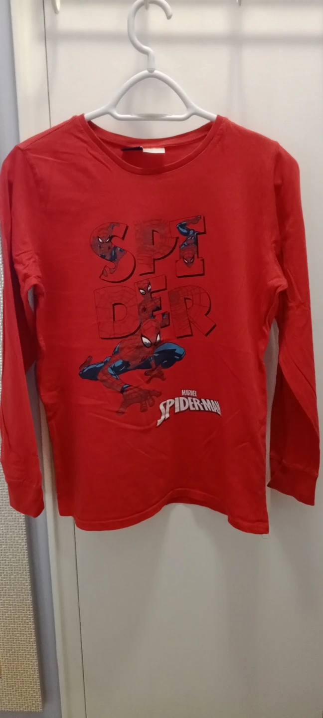 LC Waikiki Marvel Spider-Man Long Sleeve T-Shirt Size 12-13Y