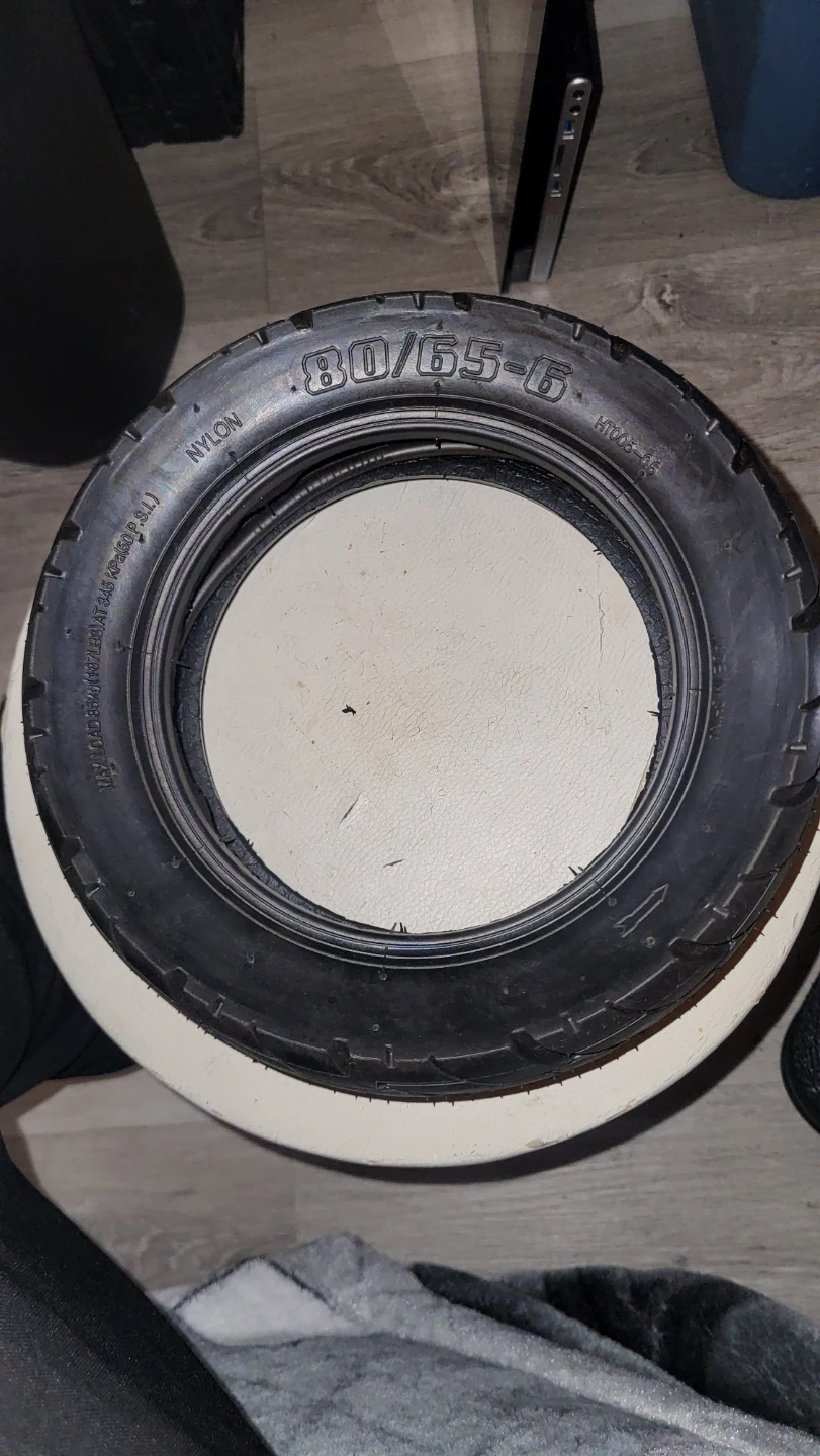 Brand new 80/65-6 Scooter Tire & Tube - photo 3