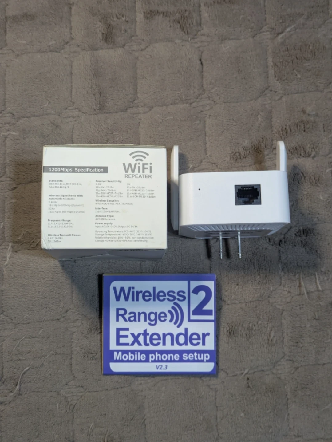WiFi Range Extender - 1200Mbps - photo 3
