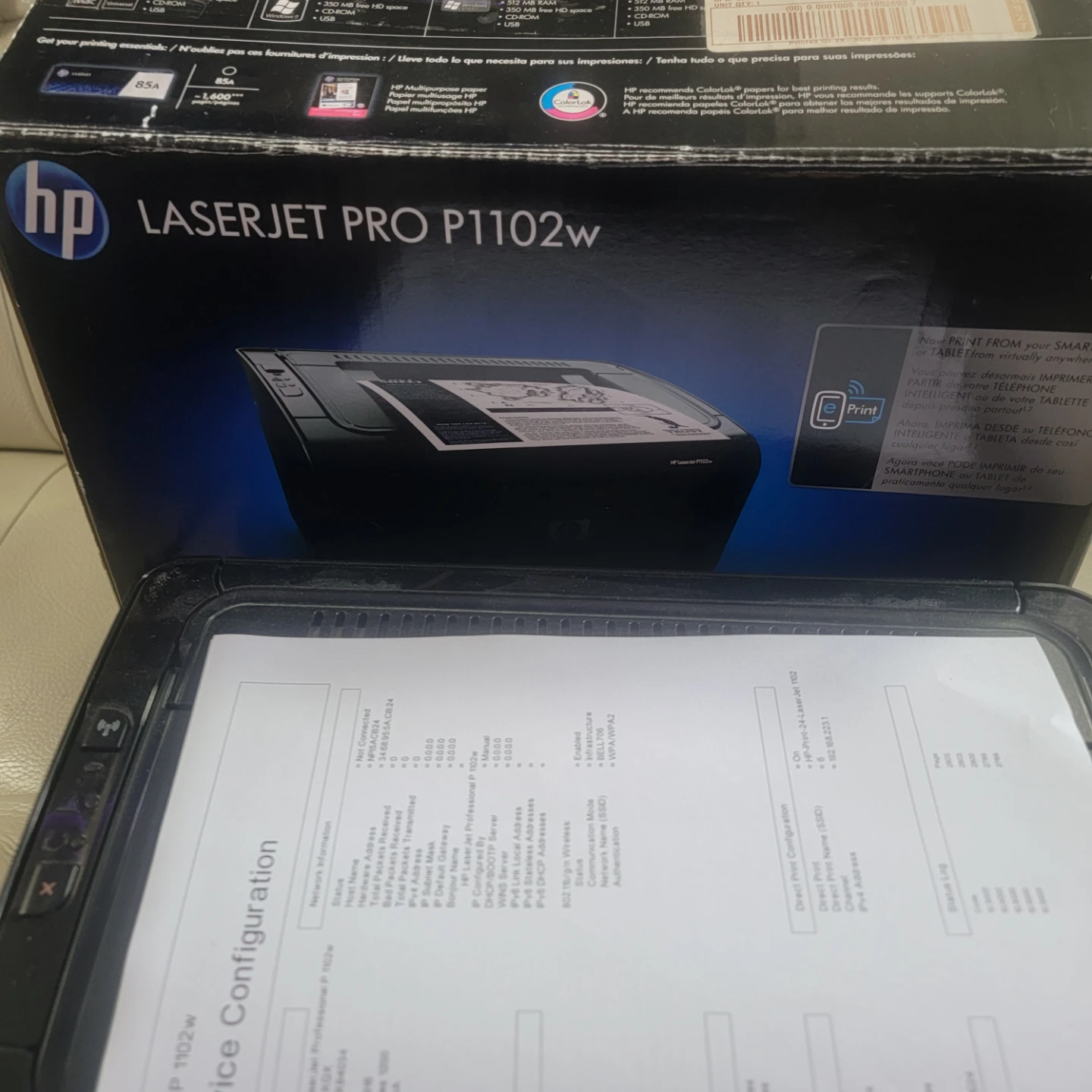 HP LaserJet Pro P1102w Printer
