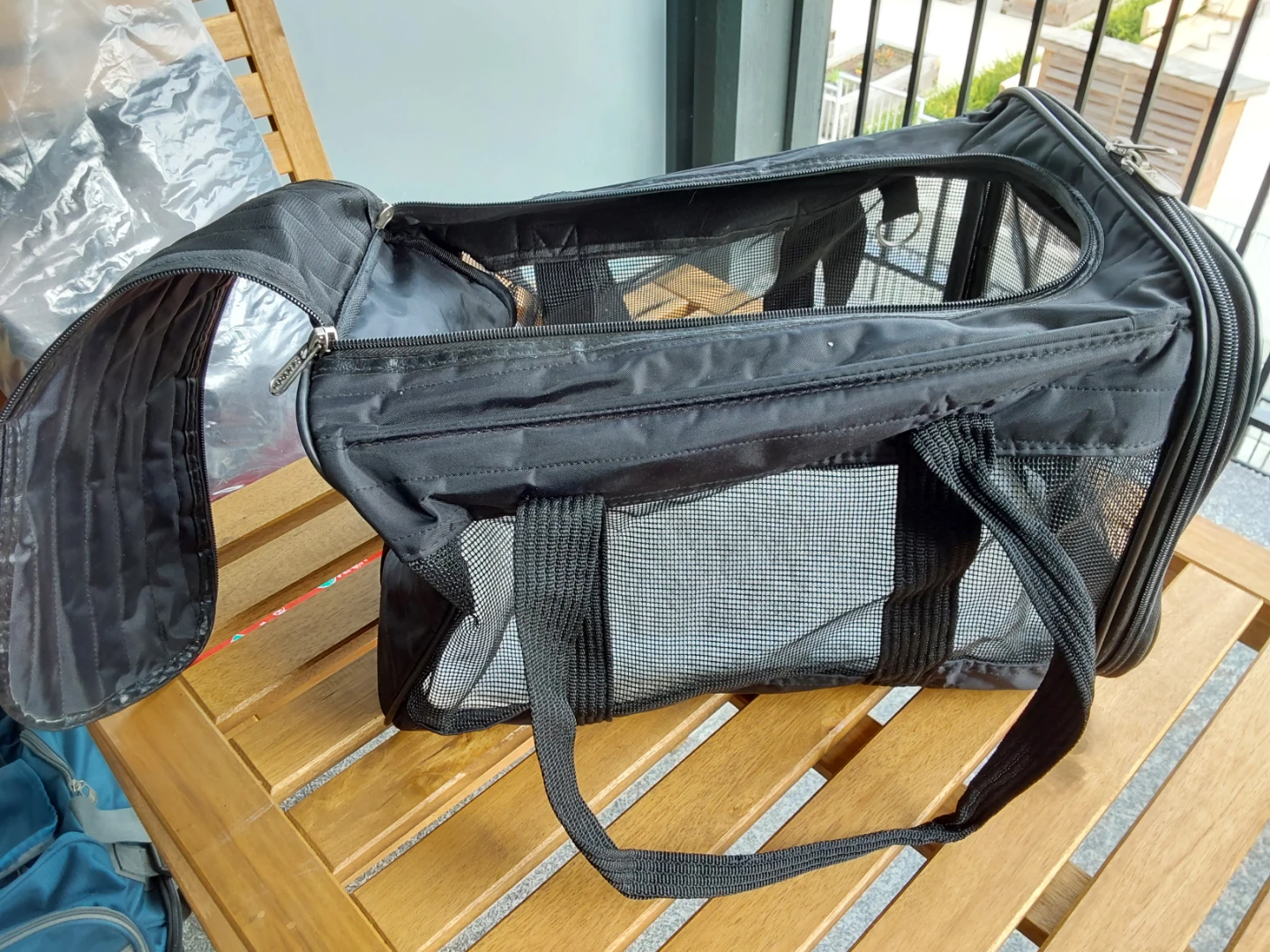 Black Pet Carrier Bag