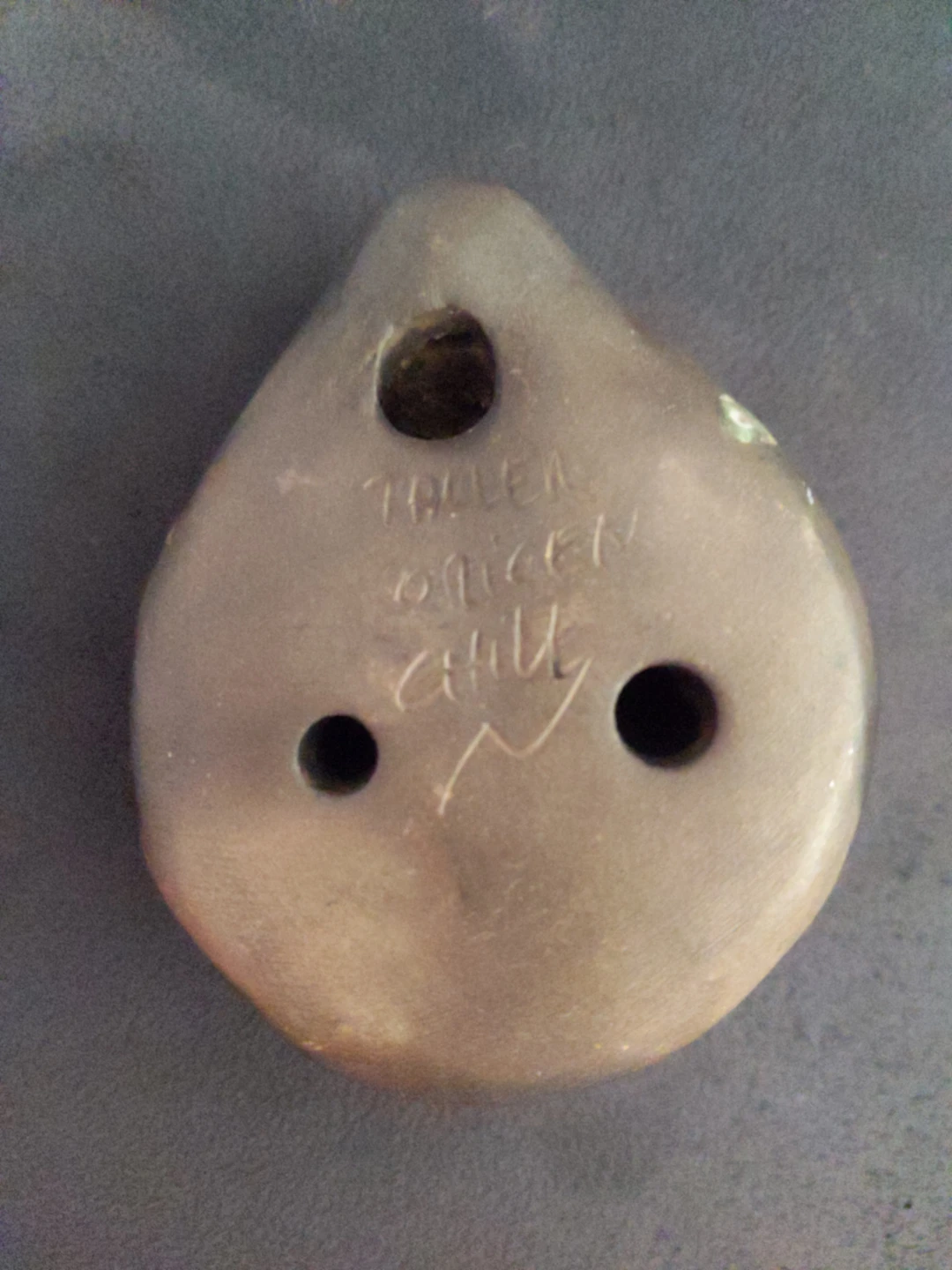 Handmade Clay Ocarina Flute - photo 2