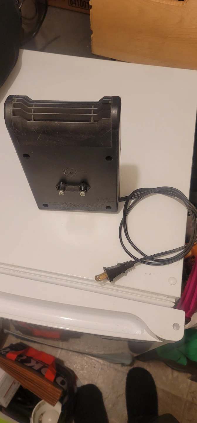 Black Electric Fan Heater in car warmer - photo 3