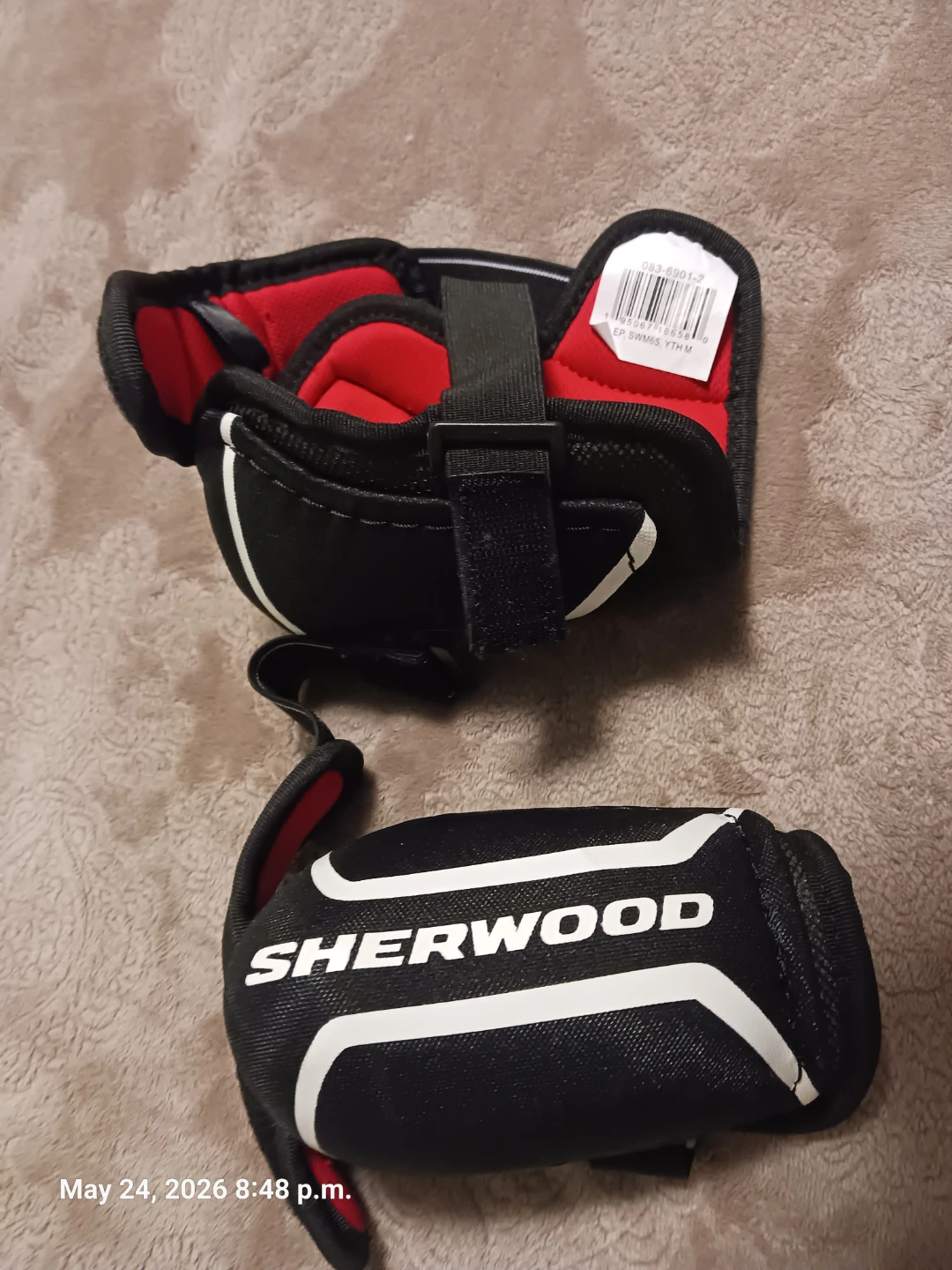 Kids Sherwood Hockey Elbow Pads