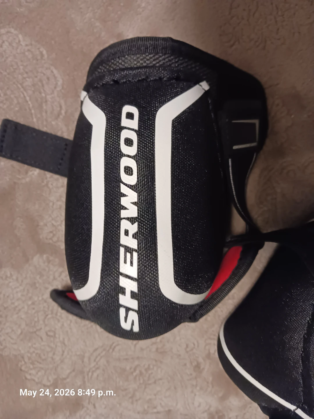 Kids Sherwood Hockey Elbow Pads - photo 3