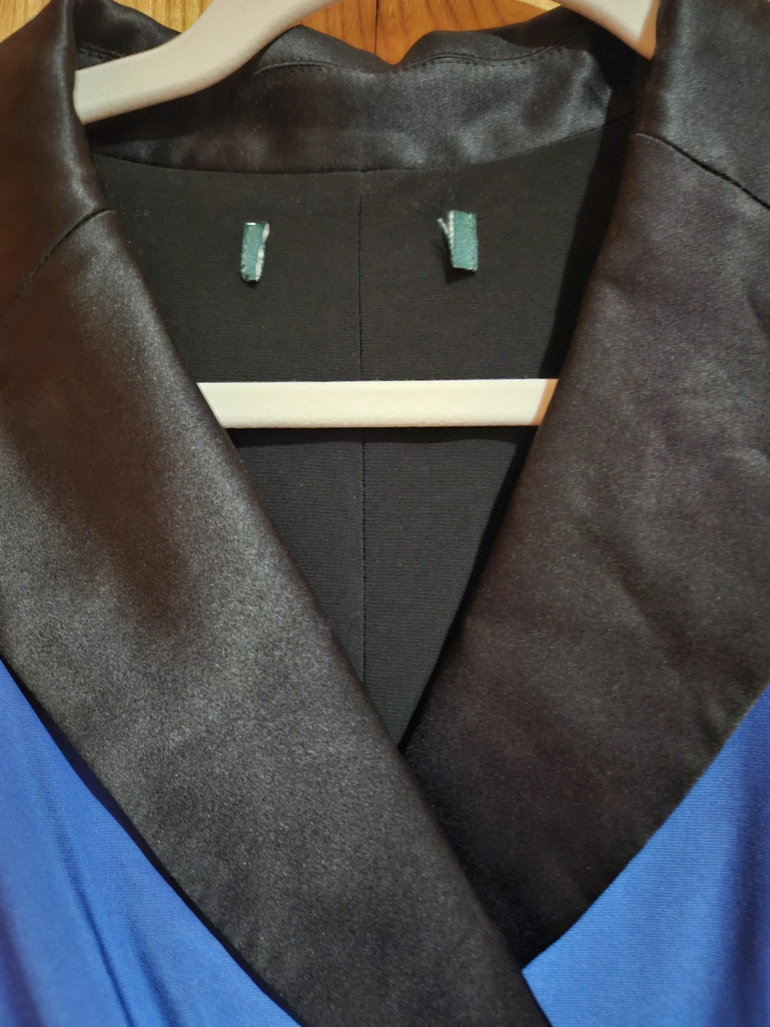 Ralph Lauren  Blue and Black V-Neck Sleeveless Dress - photo 2