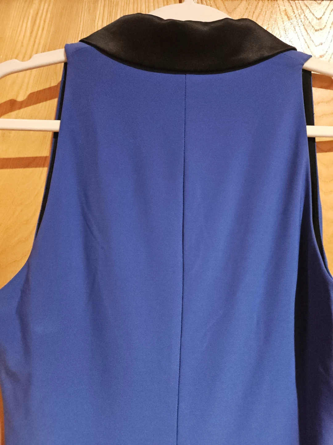 Ralph Lauren  Blue and Black V-Neck Sleeveless Dress - photo 4