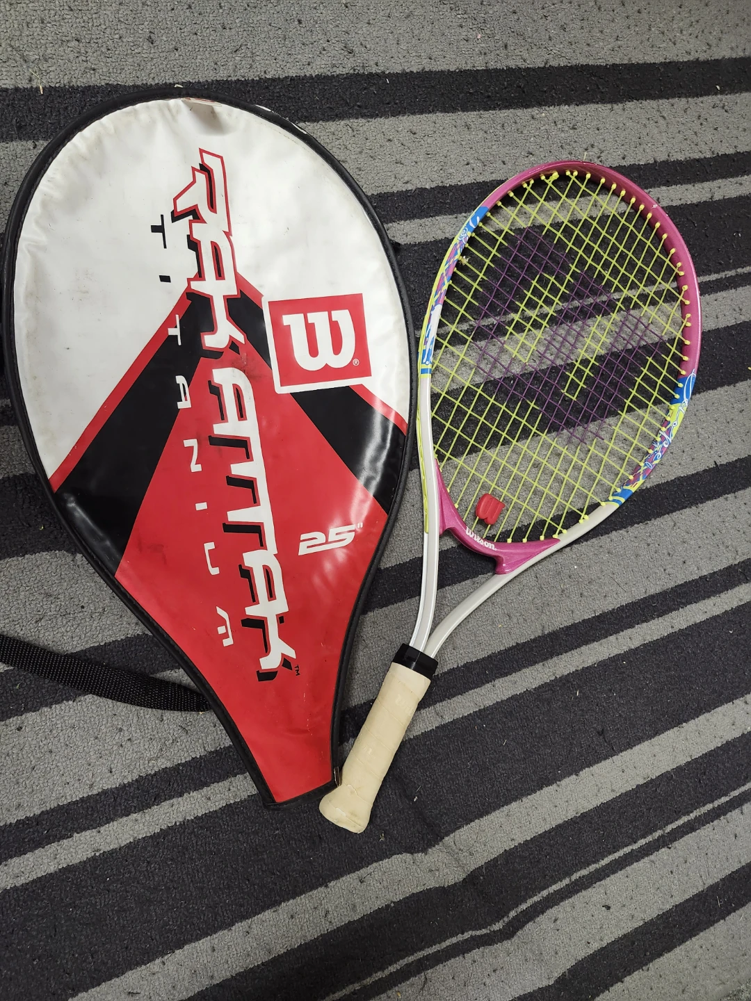 Wilson "Attack" Tennis Racquet with Cover