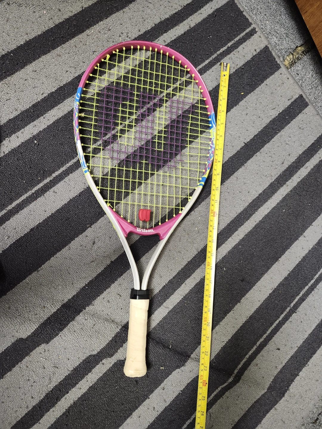 Wilson "Attack" Tennis Racquet with Cover - photo 2