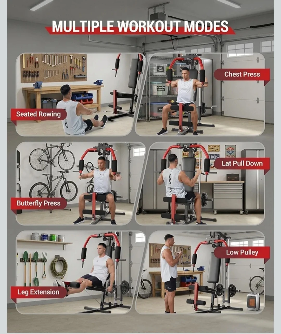 Home Gym Machine with Multiple Workout Modes - photo 3