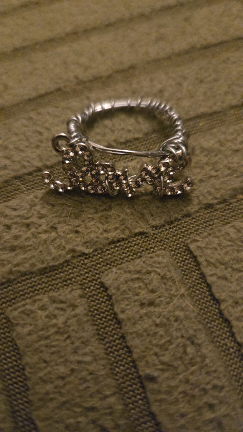 Love handmade  ring with wire size 7 - photo 4