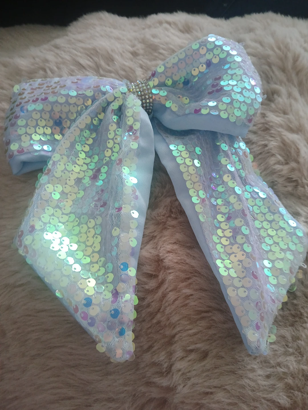Sequin Bow Clip - photo 3