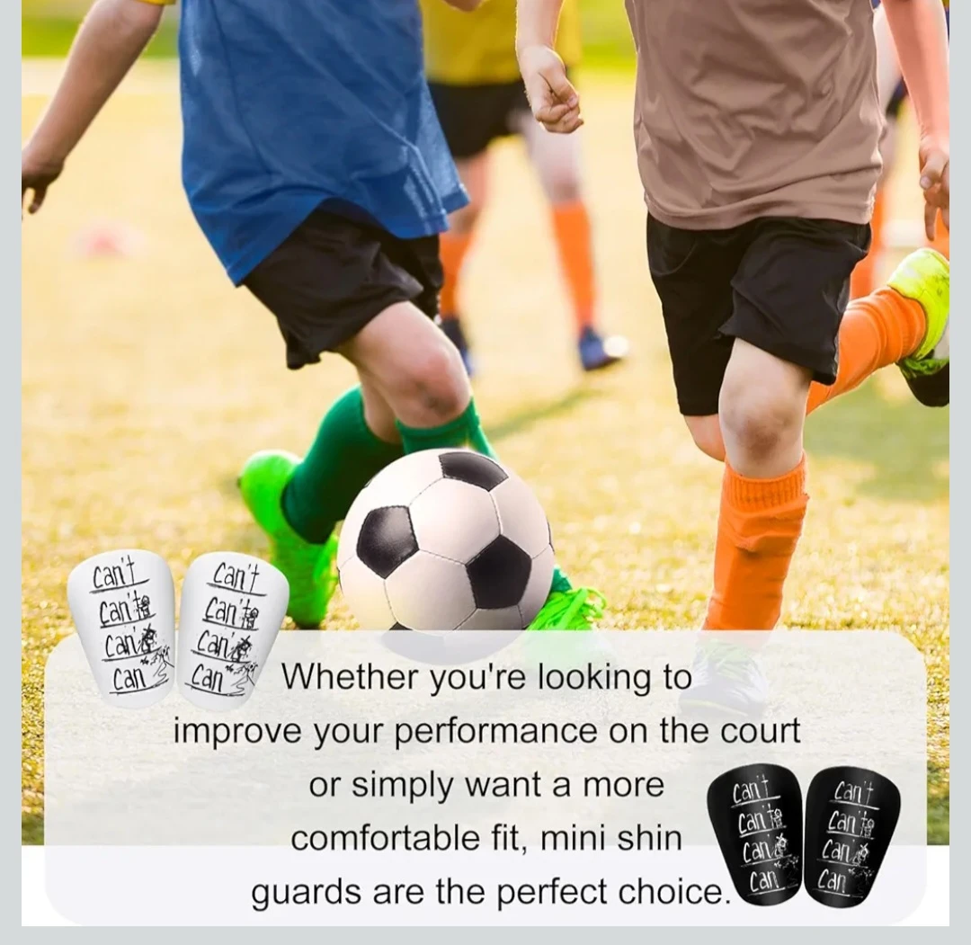 2 pairs Mini Soccer Shin Guards - photo 5