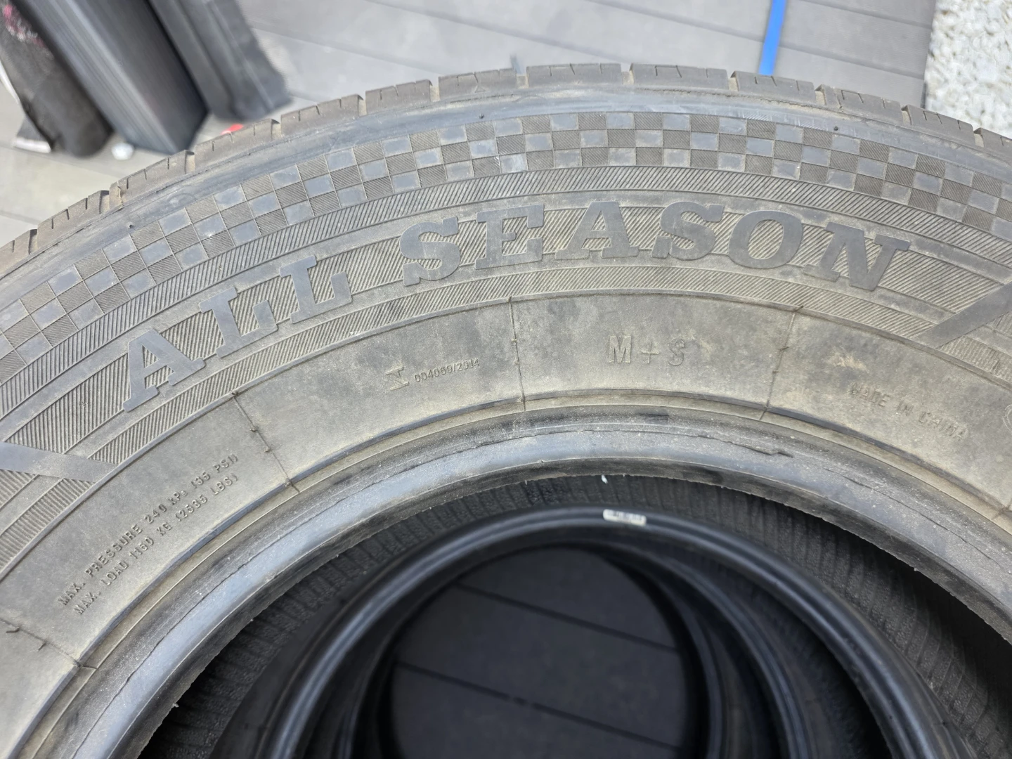 P265/70R17 tires - photo 5