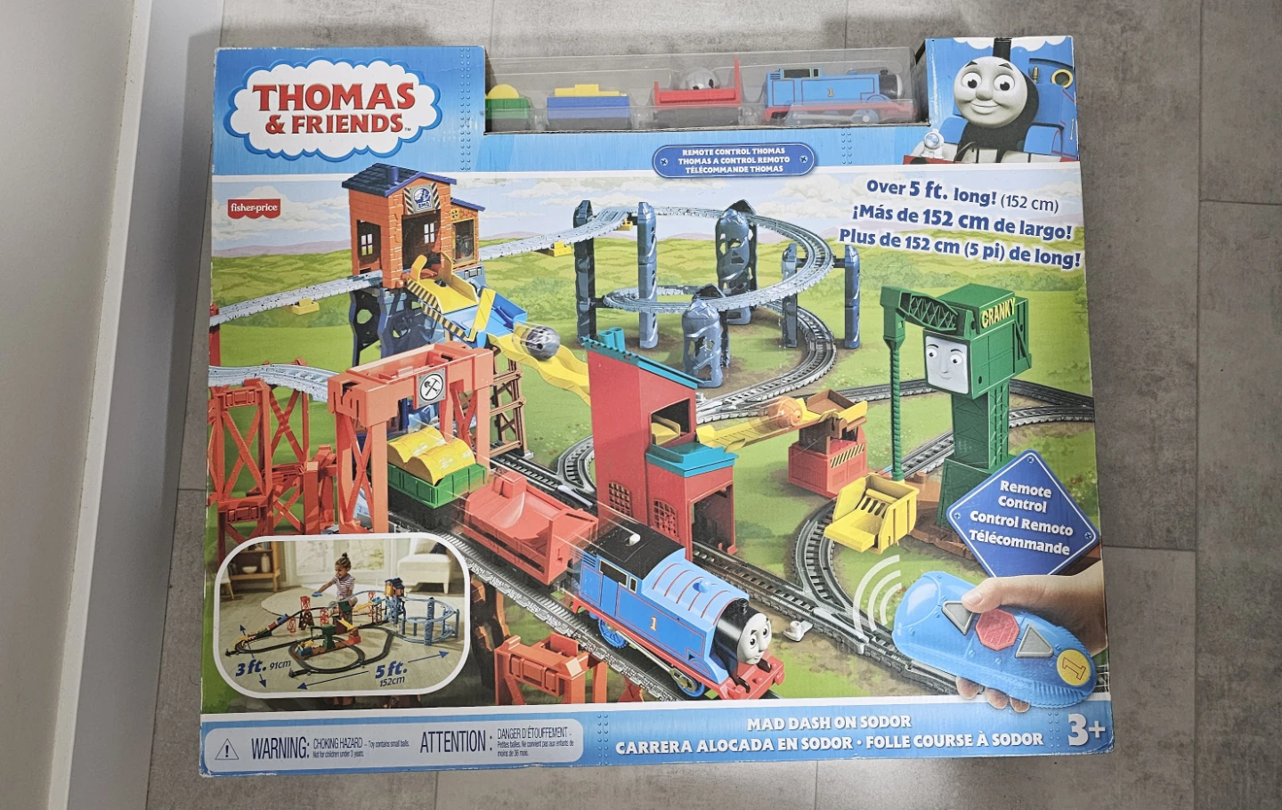 Thomas & Friends Remote Control Mad Dash On Sodor Train Set