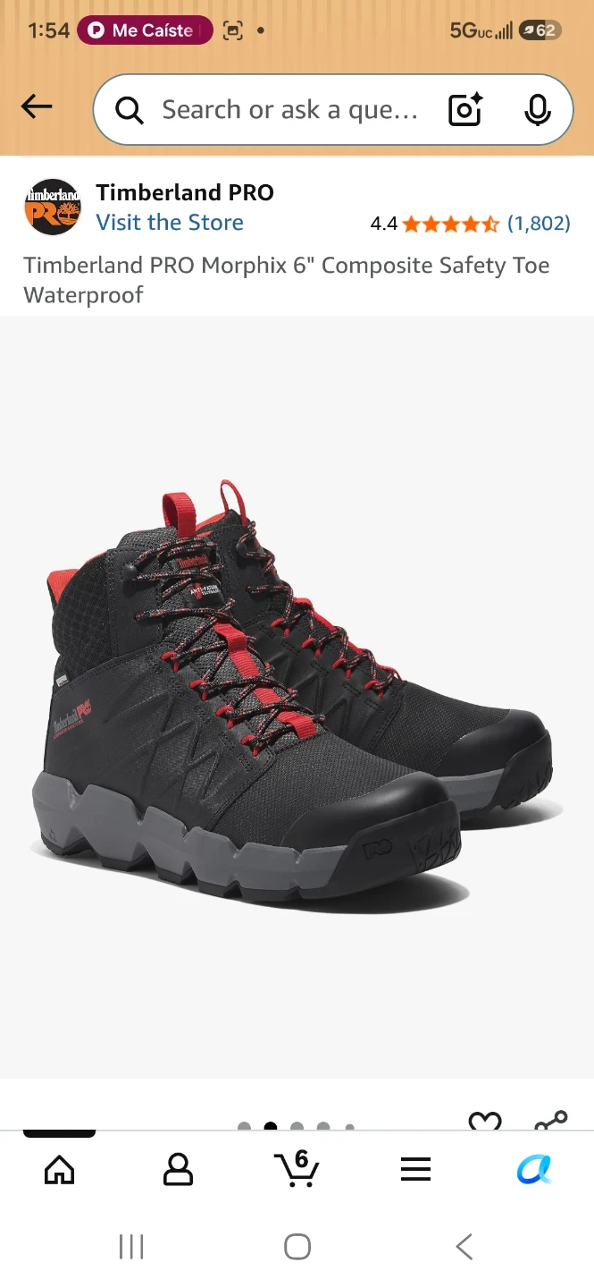 Timberland PRO Morphix Composite Safety Toe Waterproof Boots - photo 2
