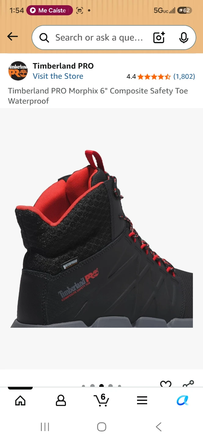 Timberland PRO Morphix Composite Safety Toe Waterproof Boots - photo 3