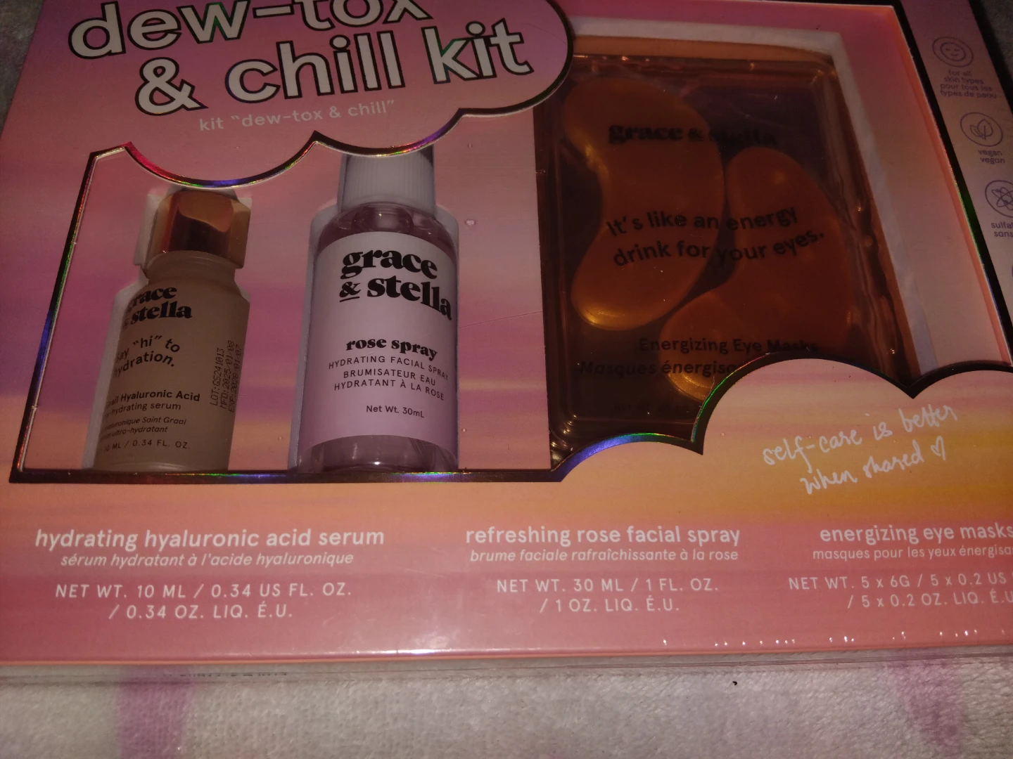 Grace & Stella Dew-Tox & Chill Kit