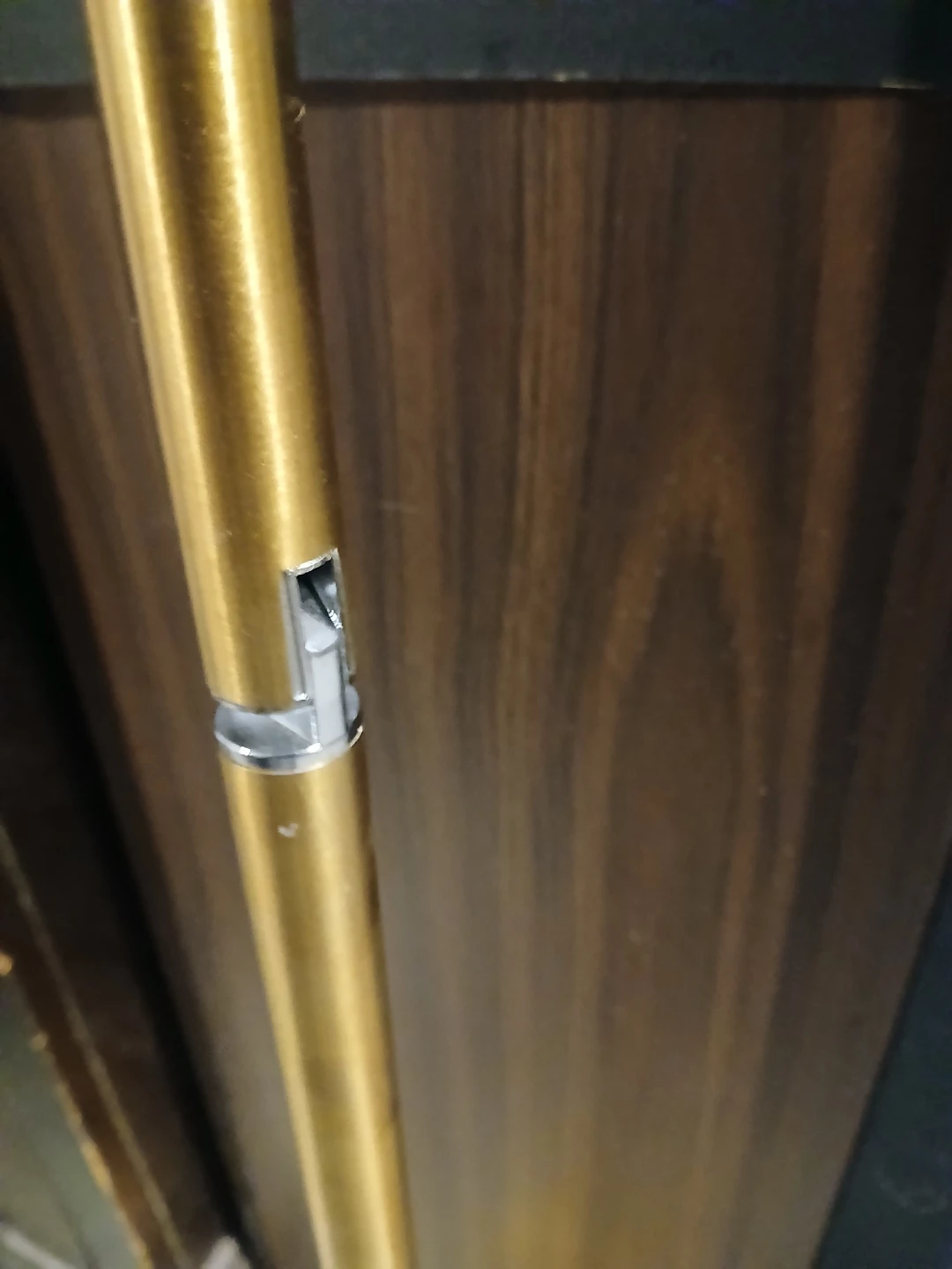 Gold Metal Freestanding Toilet Paper Holder - photo 4