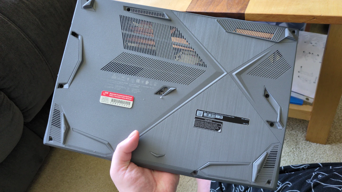 MSI thin A15 gaming laptop (READ DESCRIPTION) - photo 3