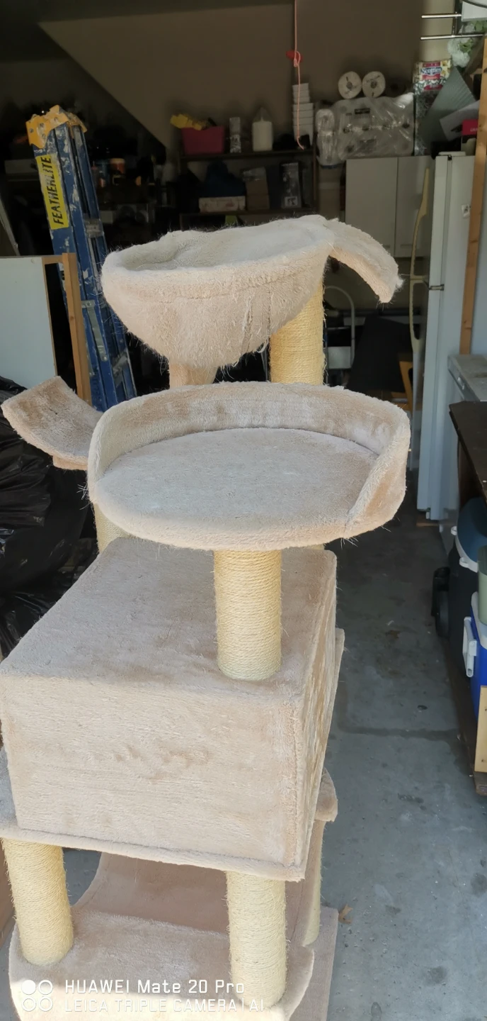 Multi-level Cat Tree with Scratching Posts - photo 2