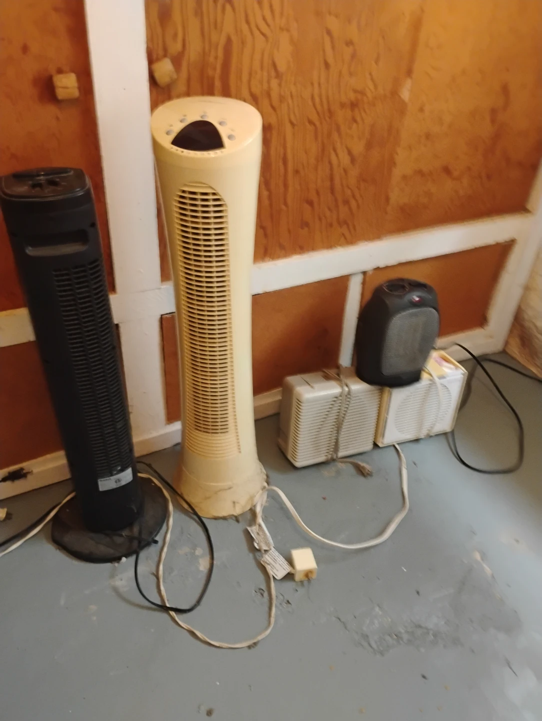 Assorted Fans and Heater