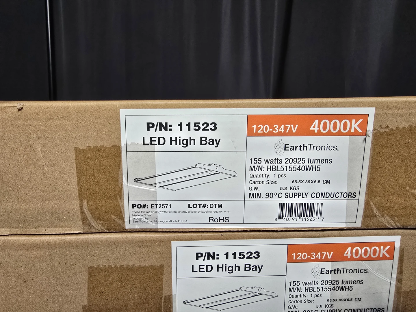 EarthTronics LED High Bay Light 155W 4000K - photo 3