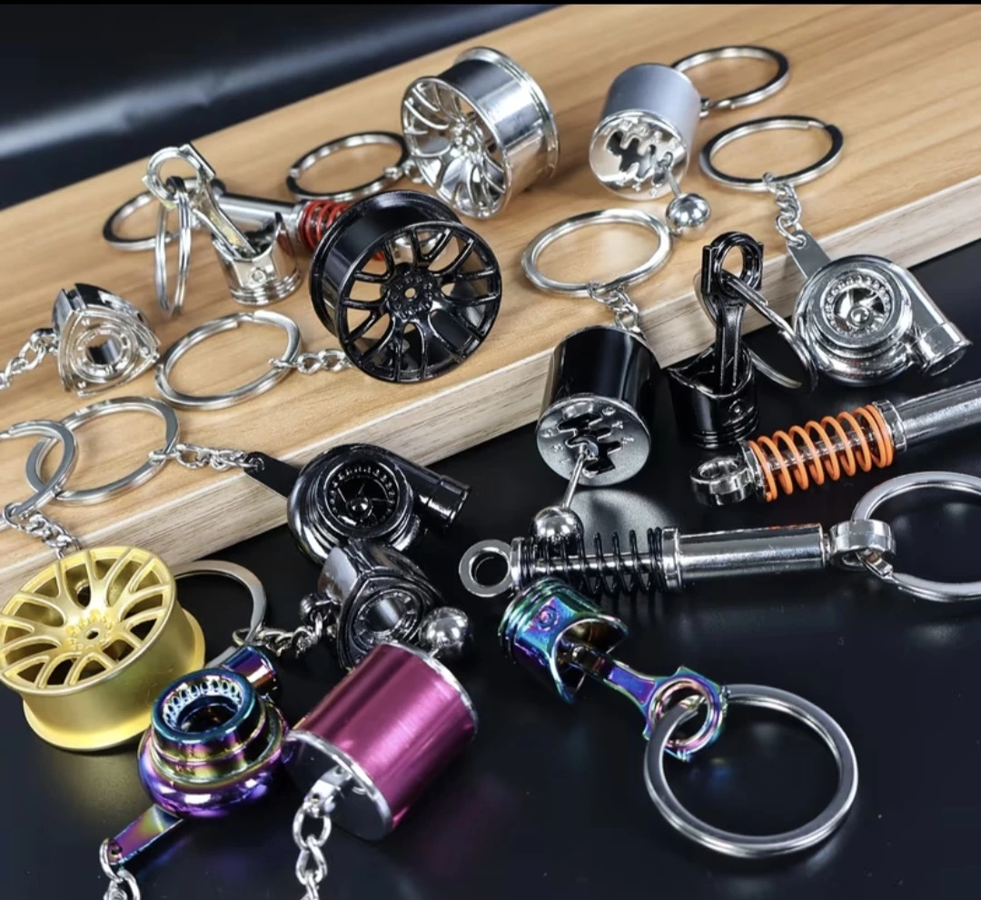Car Part Themed Keychains (Set of 15) - photo 4