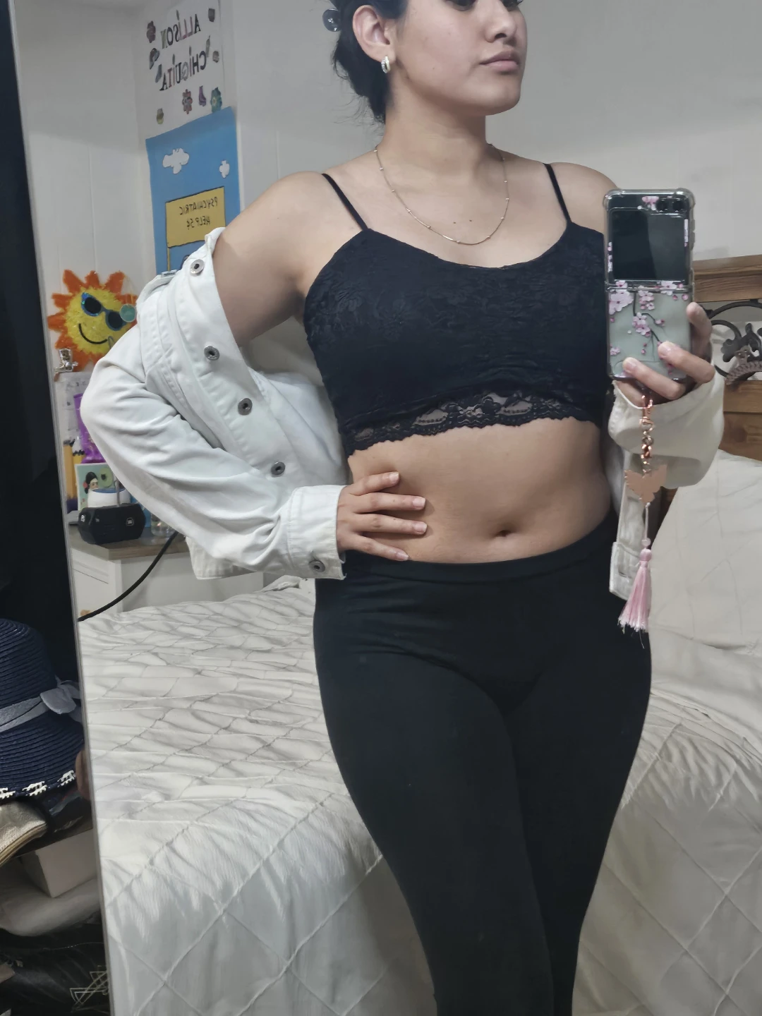 Black Lace Bralette - photo 4
