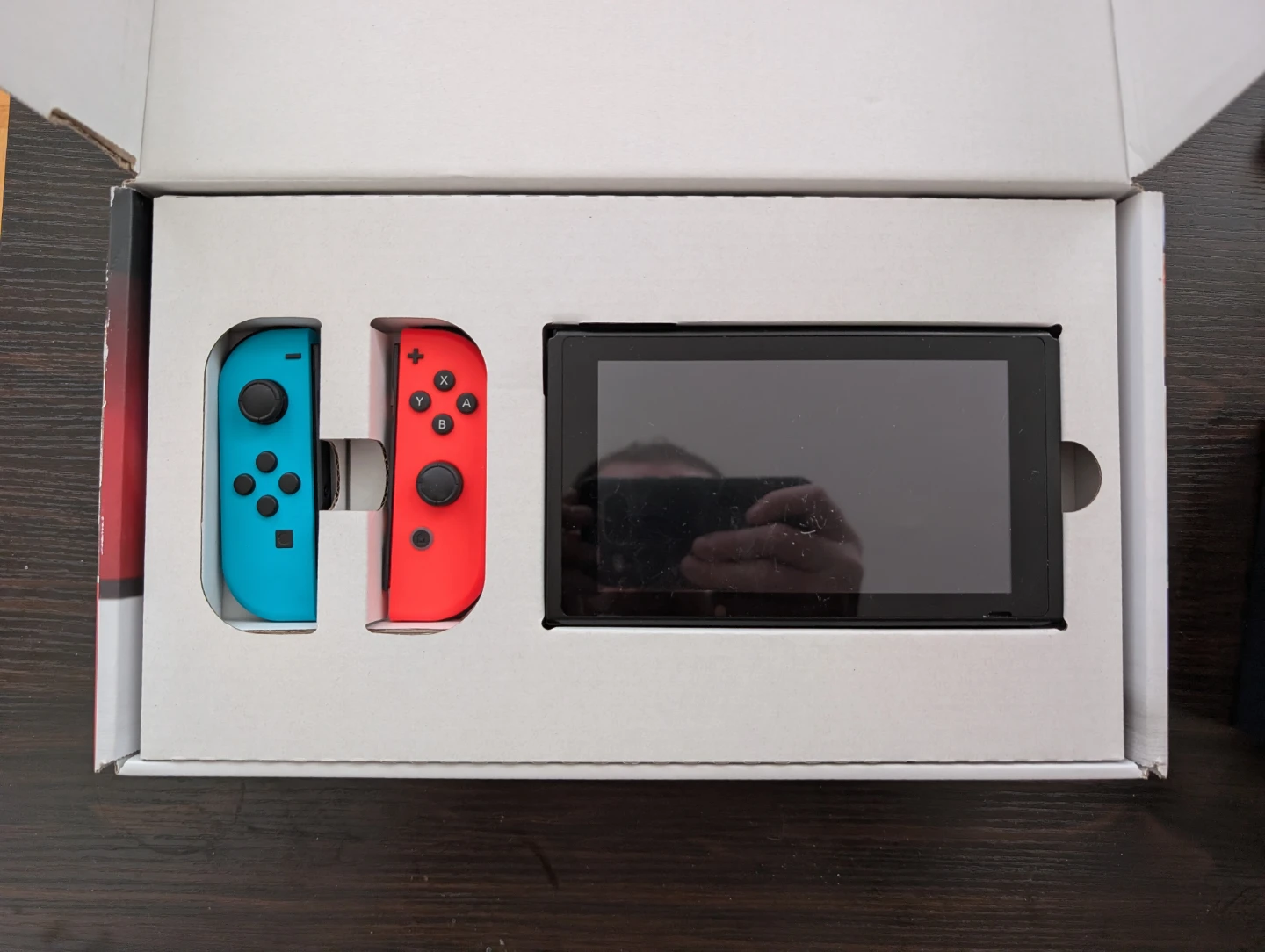 Nintendo Switch Console with Neon Red & Blue Joy-Cons - photo 2