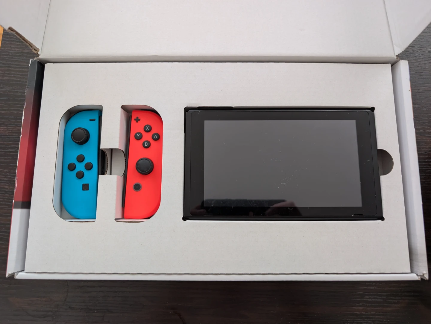 Nintendo Switch Console with Neon Red & Blue Joy-Cons - photo 3