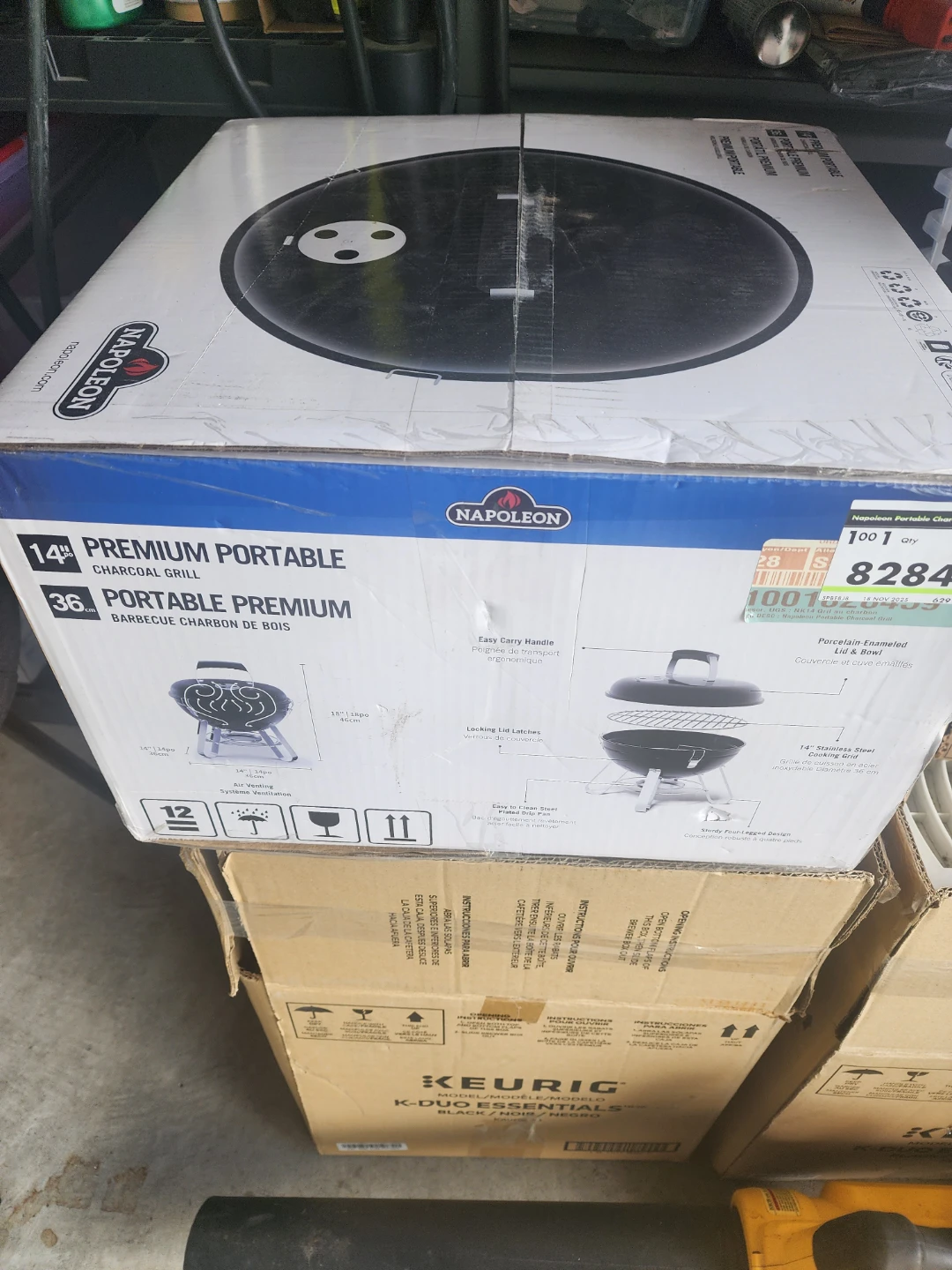 Napoleon 14" Premium Portable Charcoal Grill - photo 2