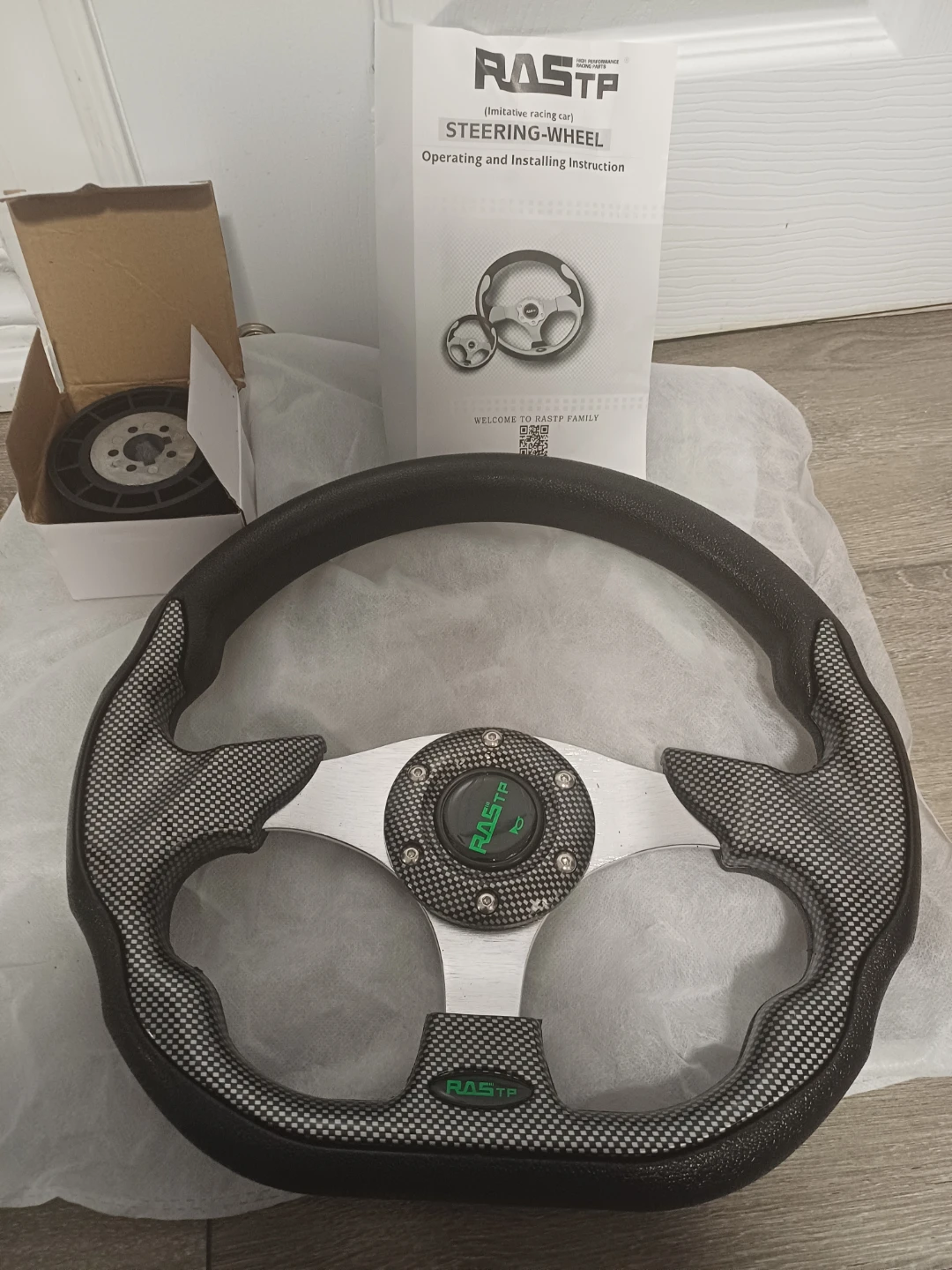 RASTP Steering Wheel with Hub Adapter - photo 2