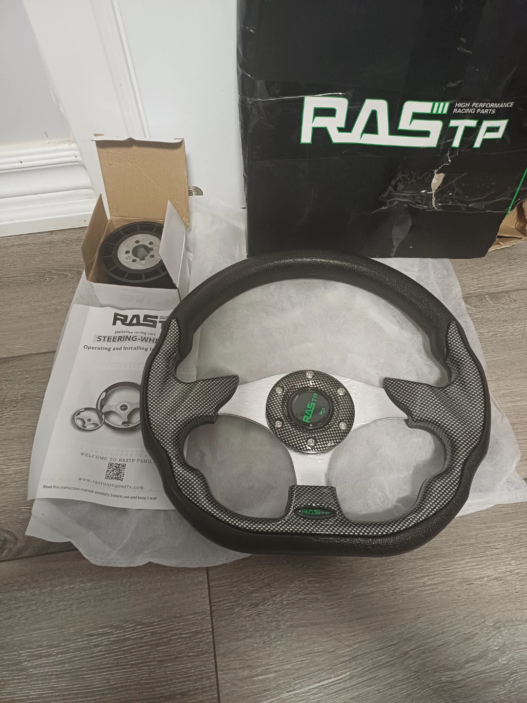 RASTP Steering Wheel with Hub Adapter - photo 3