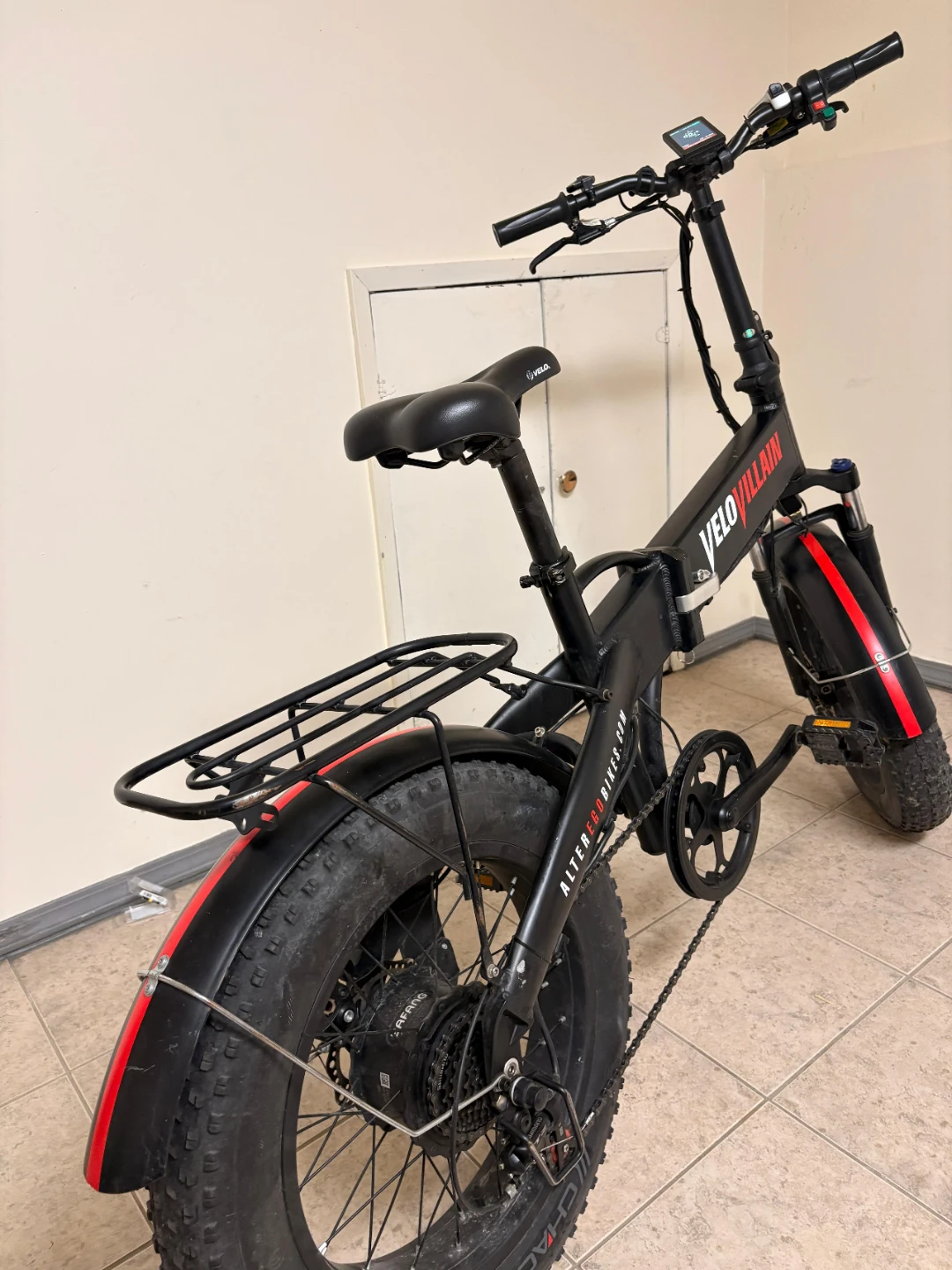 VELO VILLAIN Folding Electric Fat Bike - photo 3