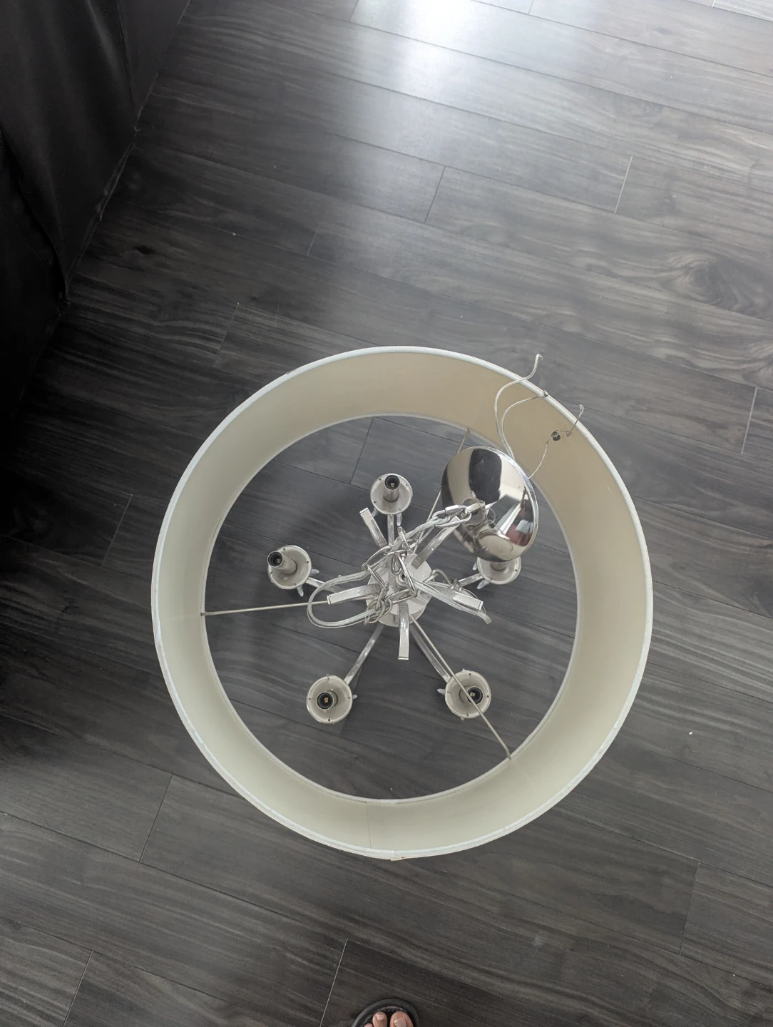 Drum Shade Chandelier
