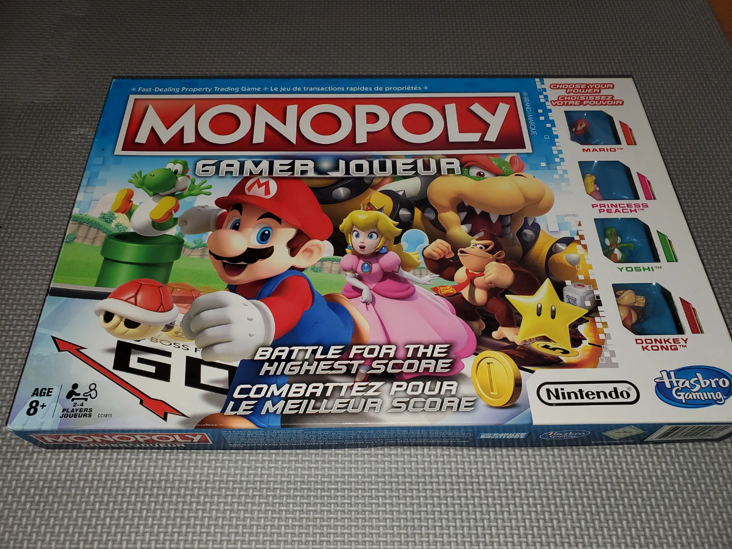 Monopoly Gamer Mario Edition Board Game