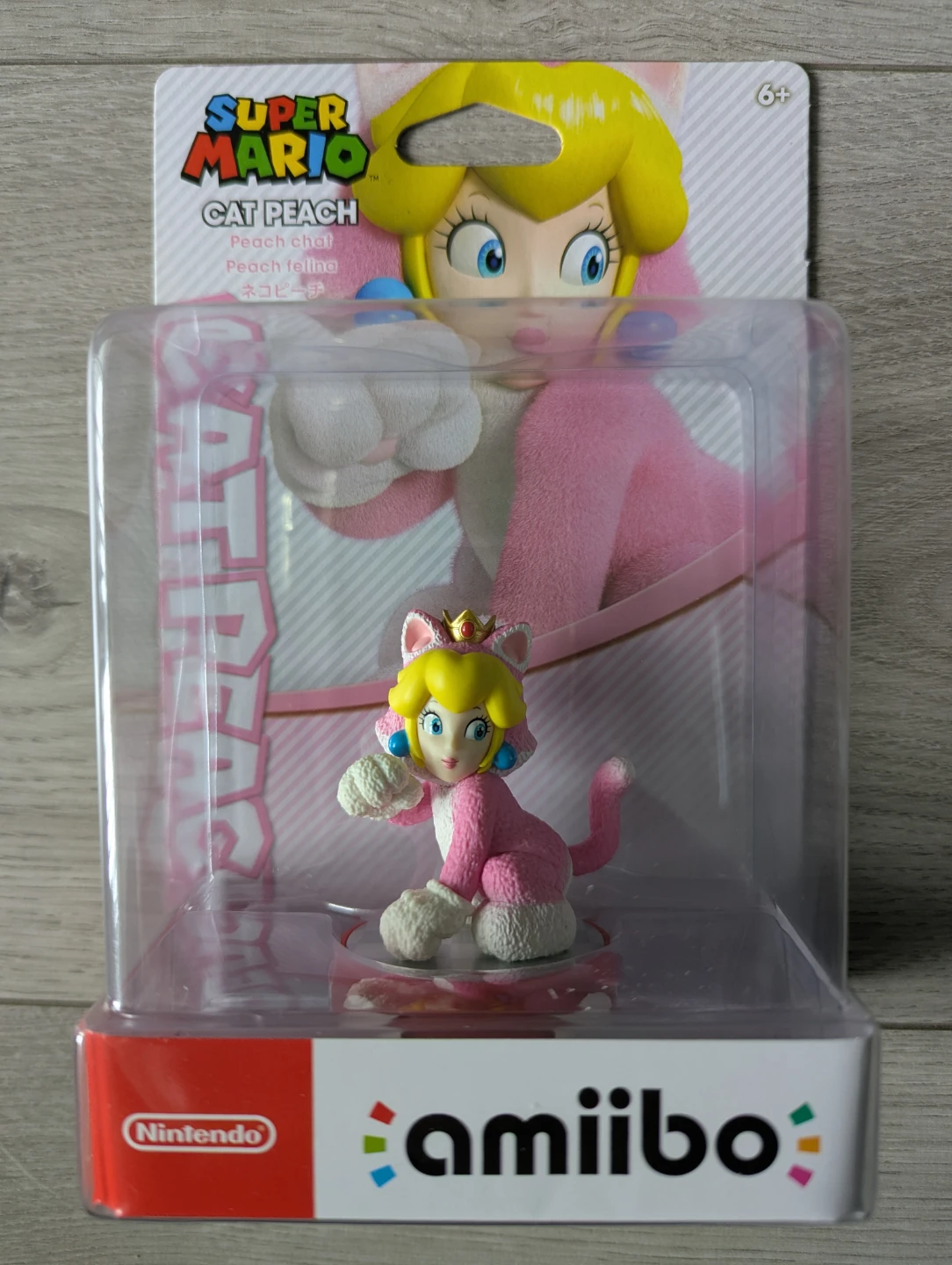 Nintendo Amiibo Super Mario Cat Peach